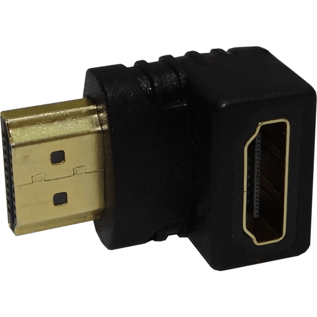 Angulo Vertical Abajo 90-Grados HDMI H-M