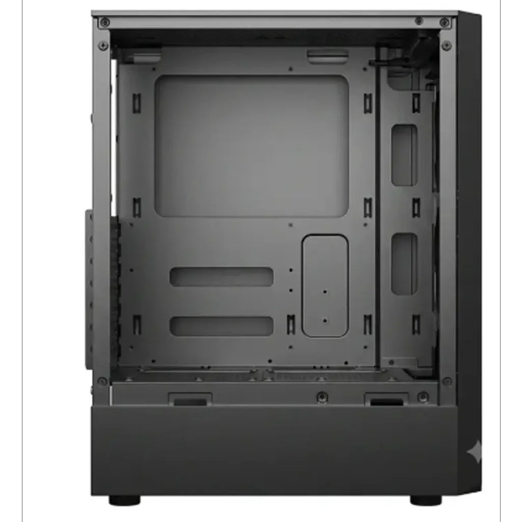 Imagen 1 de Gabinete Gamer ESGAMING HA06 ATX con Vidrio Templado y 4 Ventiladores RGB