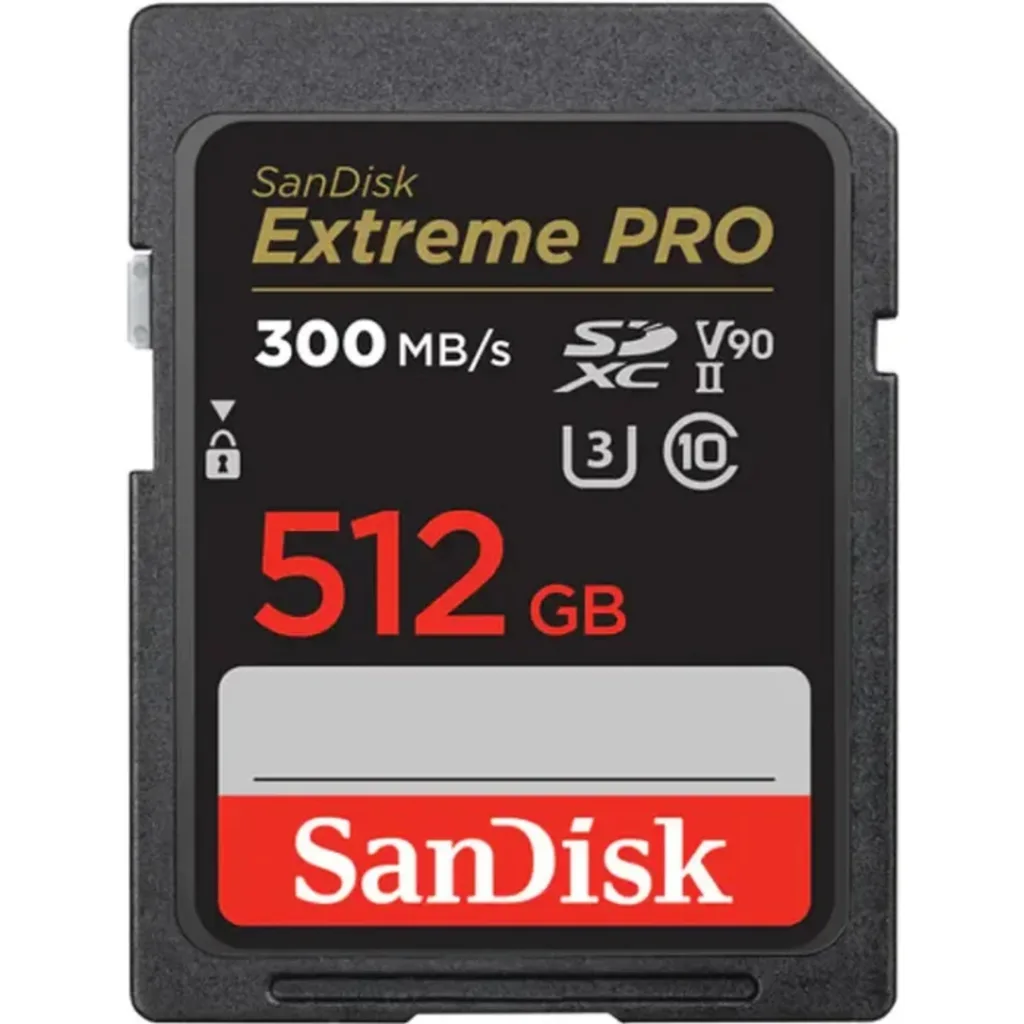 SanDisk ExtremePRO MemCard C10U3V30 512G