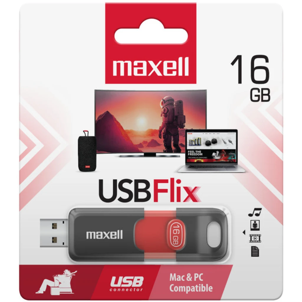 Imagen 3 de Pendrive 16GB Maxell FLIX, USB-A 2.0