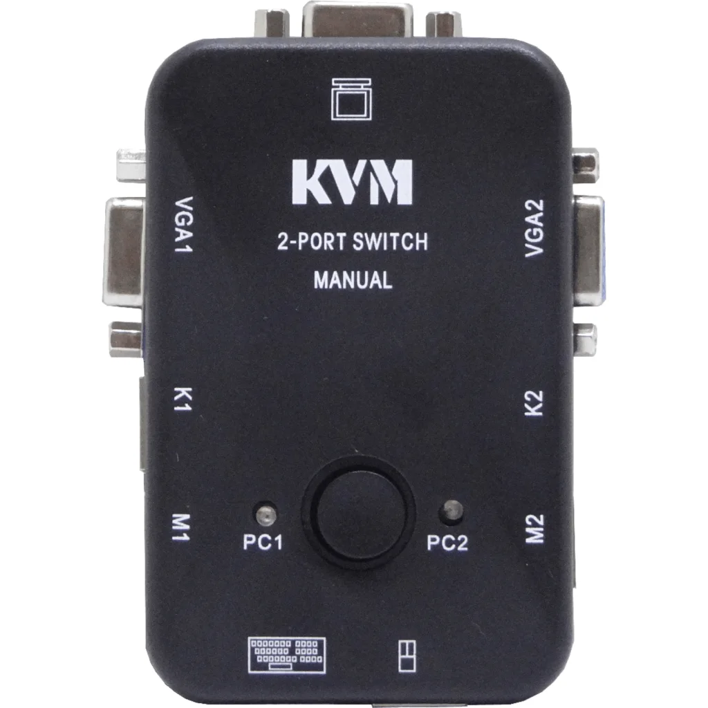 Imagen 2 de KVM 2-PS2-VGA requiere-Cables no-req-Fuente-Poder