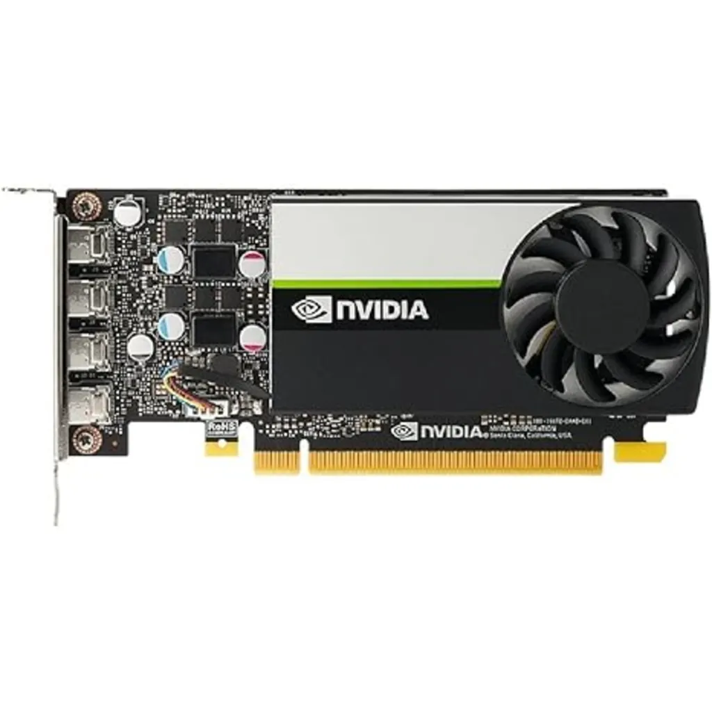 Tarjeta de Video HP NVIDIA Quadro T1000 8 GB GDDR6 4*miniDP PCIe3.0x16 (Nuevo Sin Caja Original)