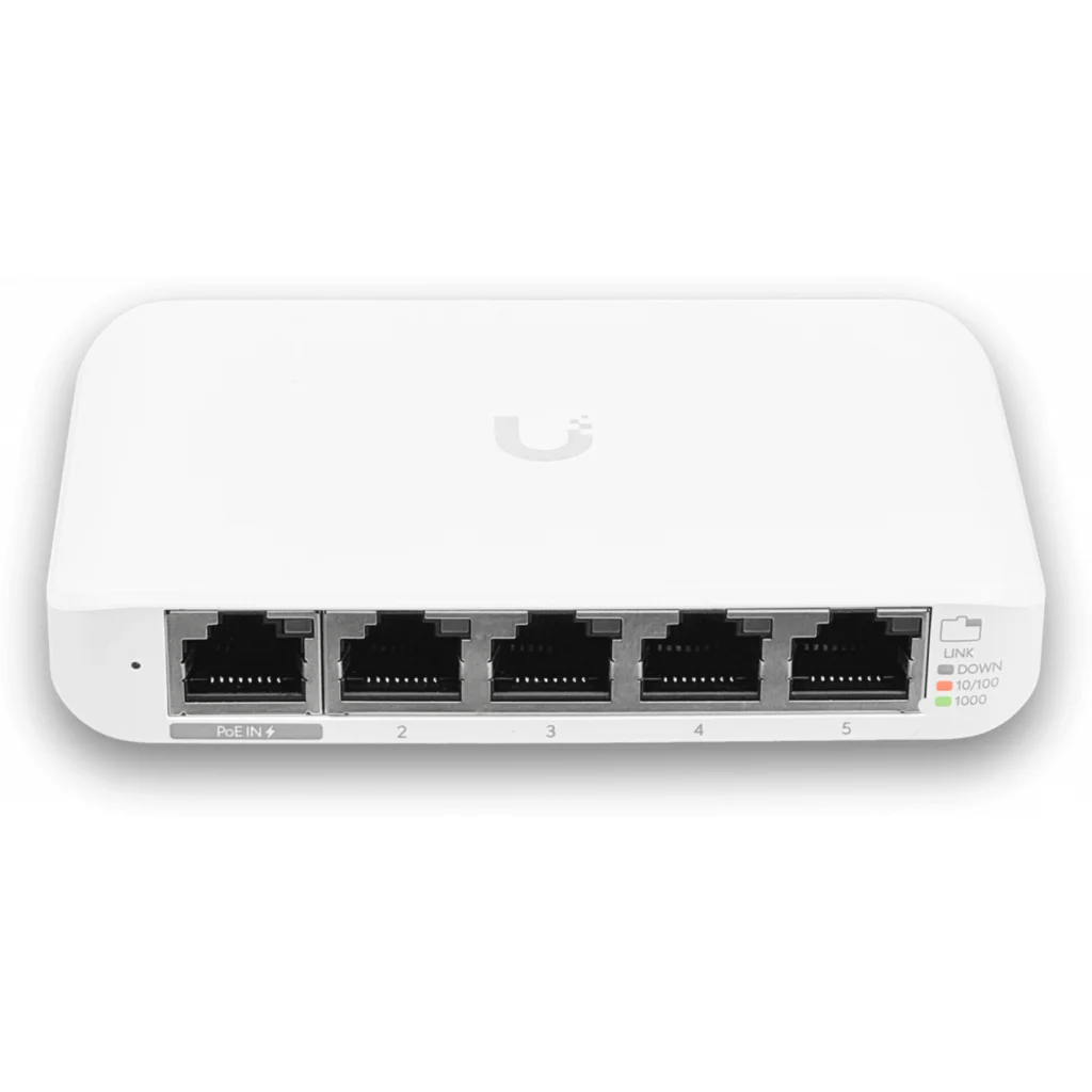 Imagen 3 de UniFi SWITCH 5Ports: (1)GbE PoE INPUT (4)GbE PACK 3 Req: Adapt americano