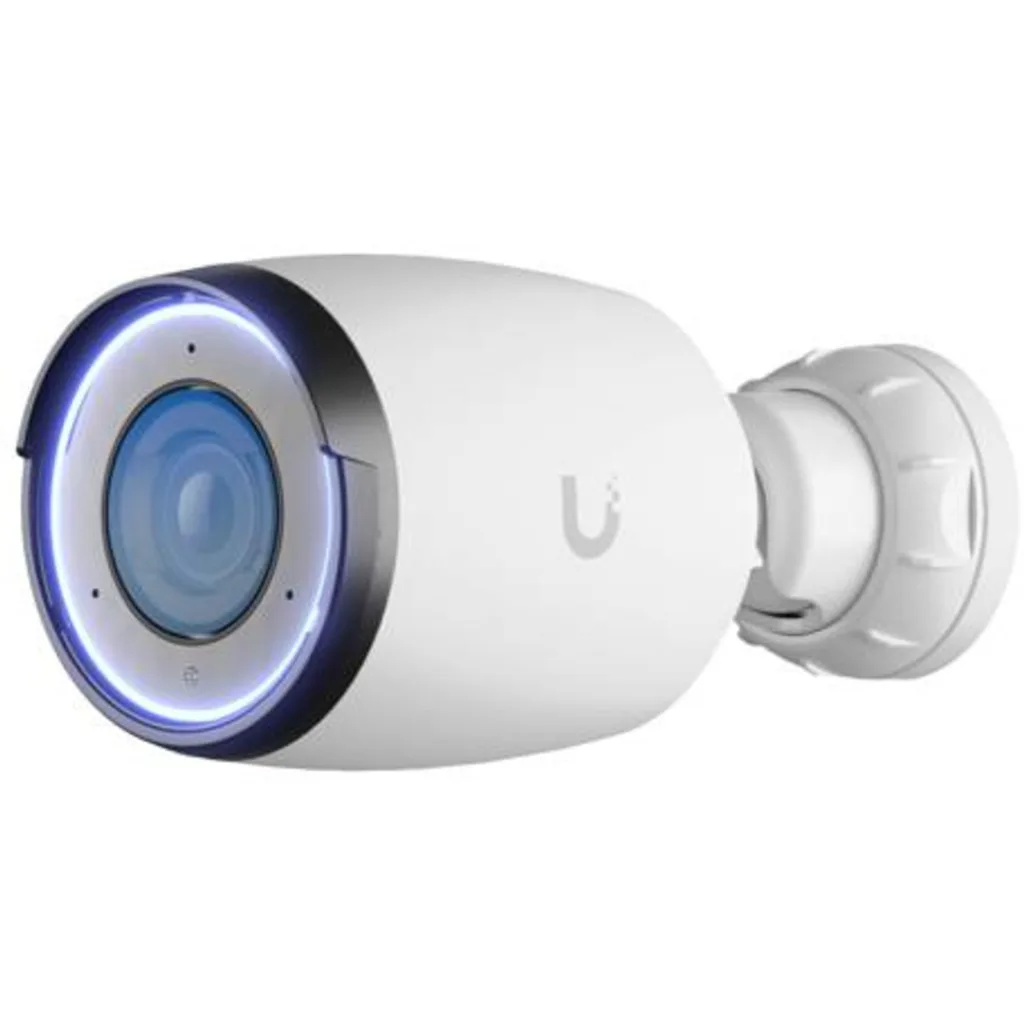 Camara IP Ubiquiti UVC-AI-PRO-WHITE 4K zoom optico AI color blanco industrial