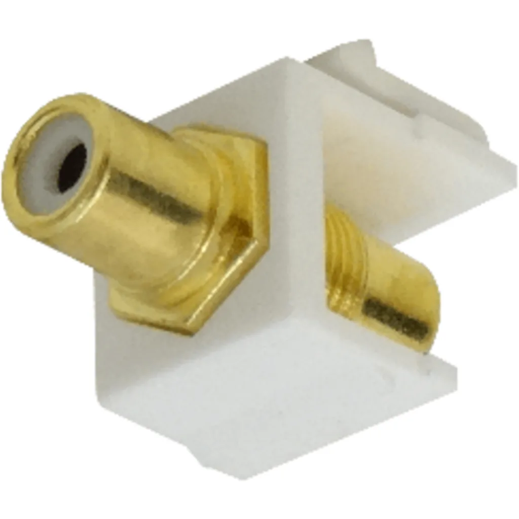 Imagen 1 de Blanco-RCA-H Blanco-RCA-H Keystone Blanco Hembra-Hembra H-H