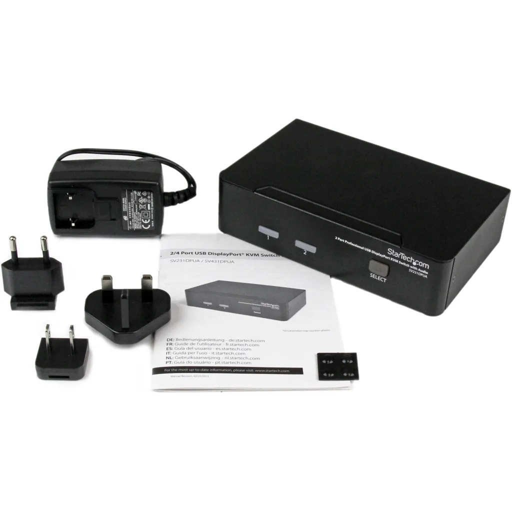 Imagen 3 de 2 Port USB DisplayPort KVM Switch