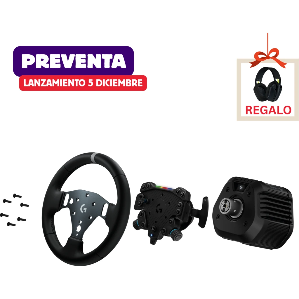 Imagen 12 de [PREVENTA] Volante de carreras RS50 System para PC, PS4 y PS5 + Regalo G435