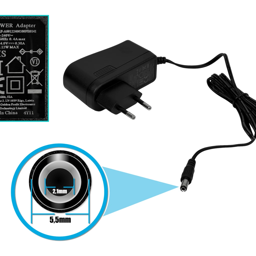 Imagen 6 de MIKROTIK 9dBi 17o 5GHz 25dBm L3 1-100 inc24V p/Dish-DirecTV-40mm