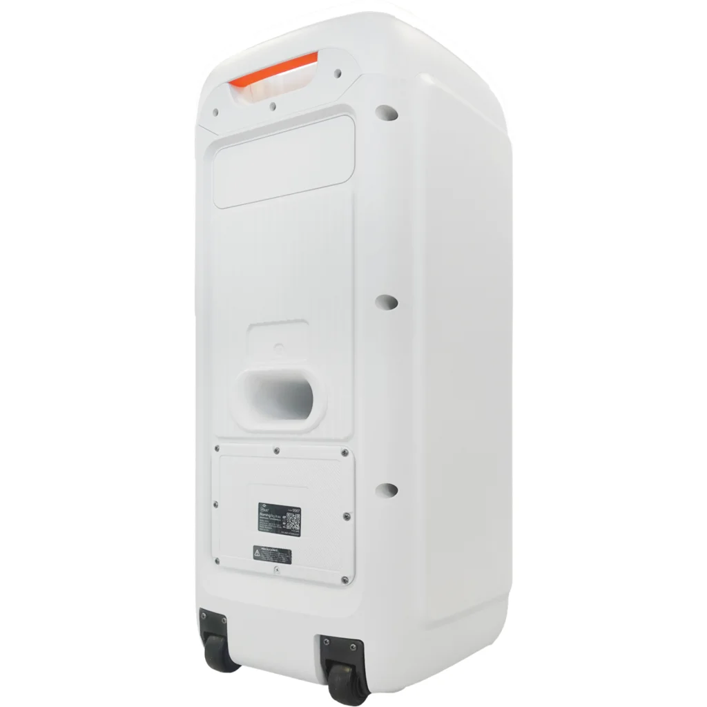 Imagen 3 de MLAB PARLANTE FLAMING BIG BASS 8" x 2 MICROFONO INALAMBRICO W