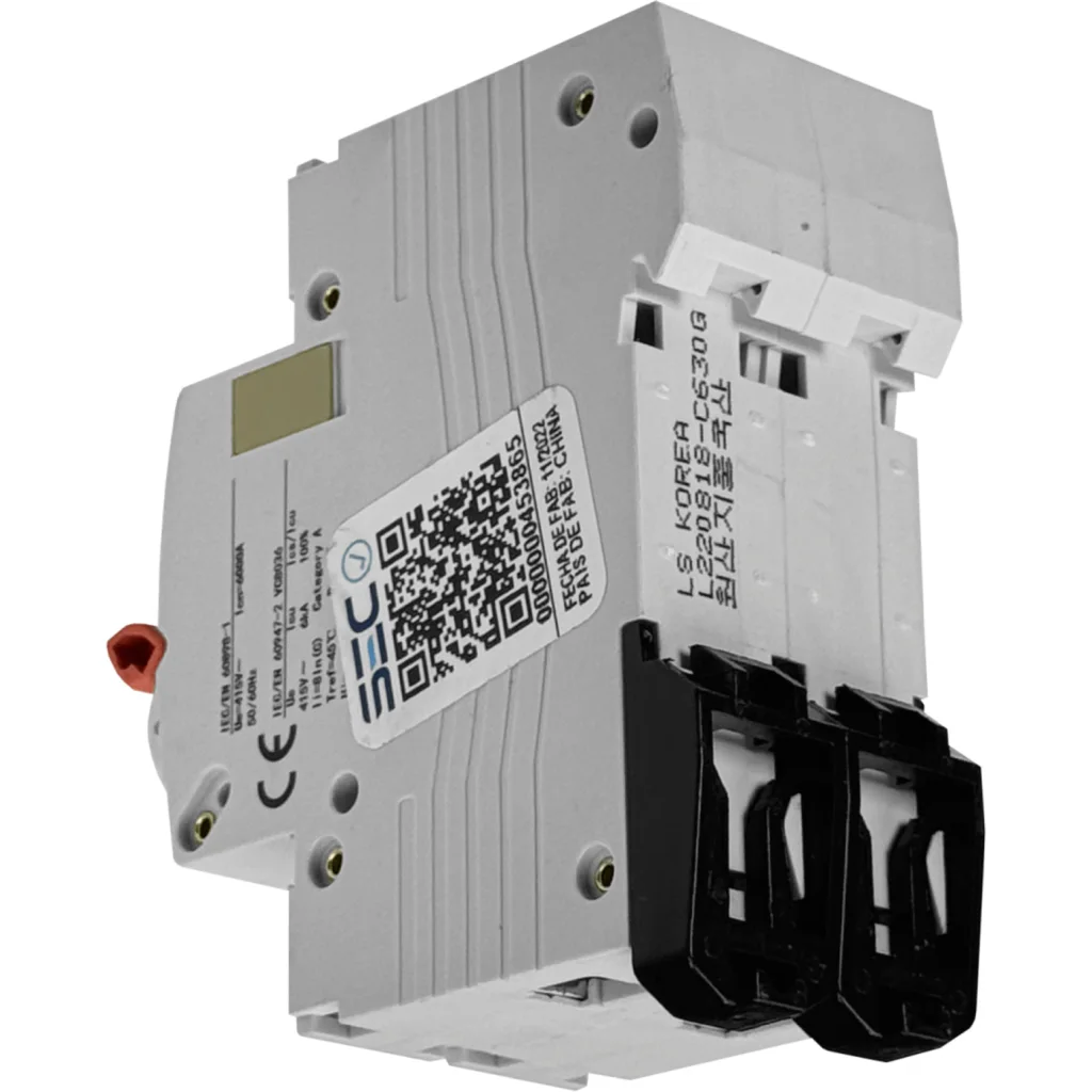 Bipolar 2x63A 6kA 230/400V Interruptor Automatico Curva C63