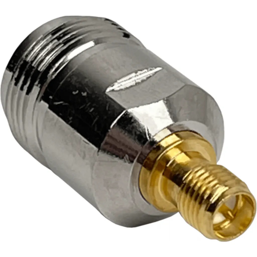 Imagen 1 de N-Hembra RPSMA-H Adaptador Copla Coaxial Largo-30mm 1-Unidad
