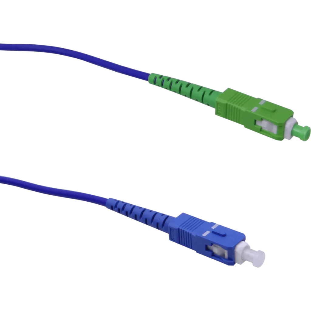 LSZH Blindado 1mt SC/APC-SC/UPC SM Simplex JumperFibra 3.0mm 9/125um