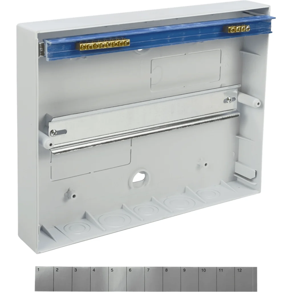 LEXO Tablero Sobreponer LSZH 12 Modulos Riel Din IP41 IK08 5399112