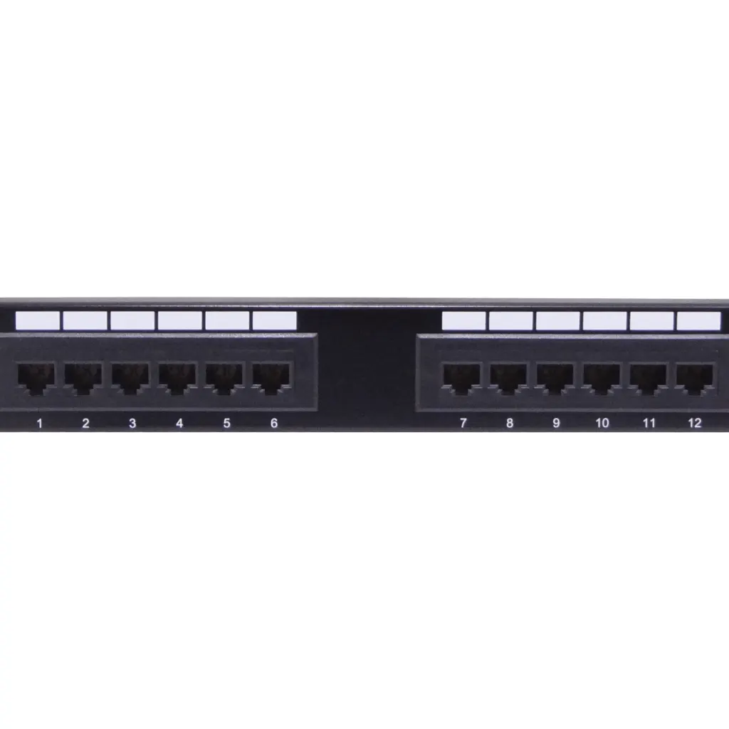 Imagen 3 de Patch Panel Linkmade 12-RJ45 CAT6 UTP 1U CERTIFIC UL