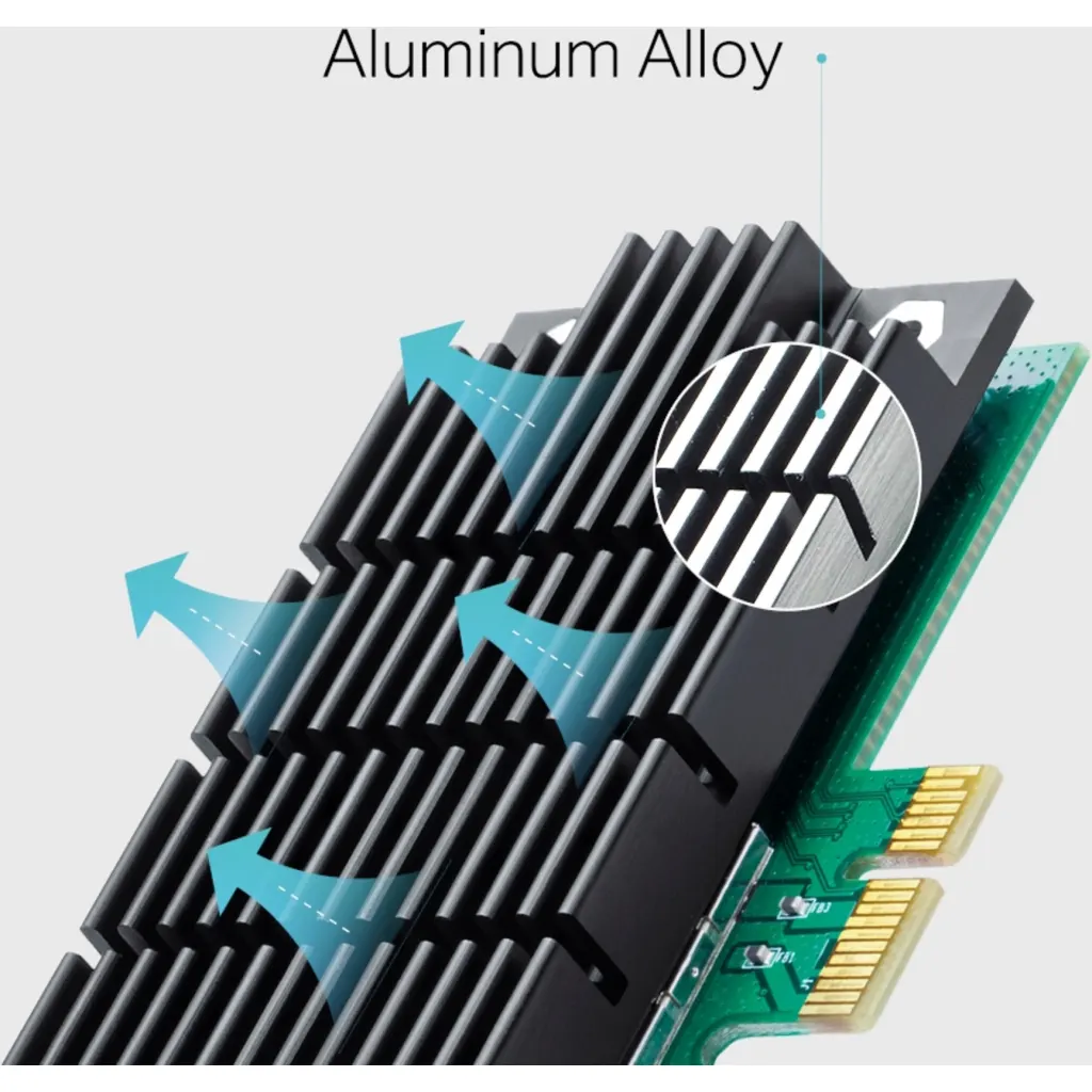 Imagen 1 de Tarjeta de Red Inalámbrica Interna TP-Link Archer T4E WiFi 5 PCIe 2 DuaBand LowP