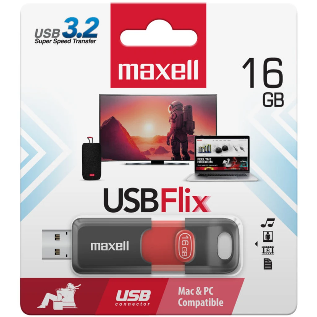 Imagen 1 de Pendrive Maxell FLIX16GB 3.2