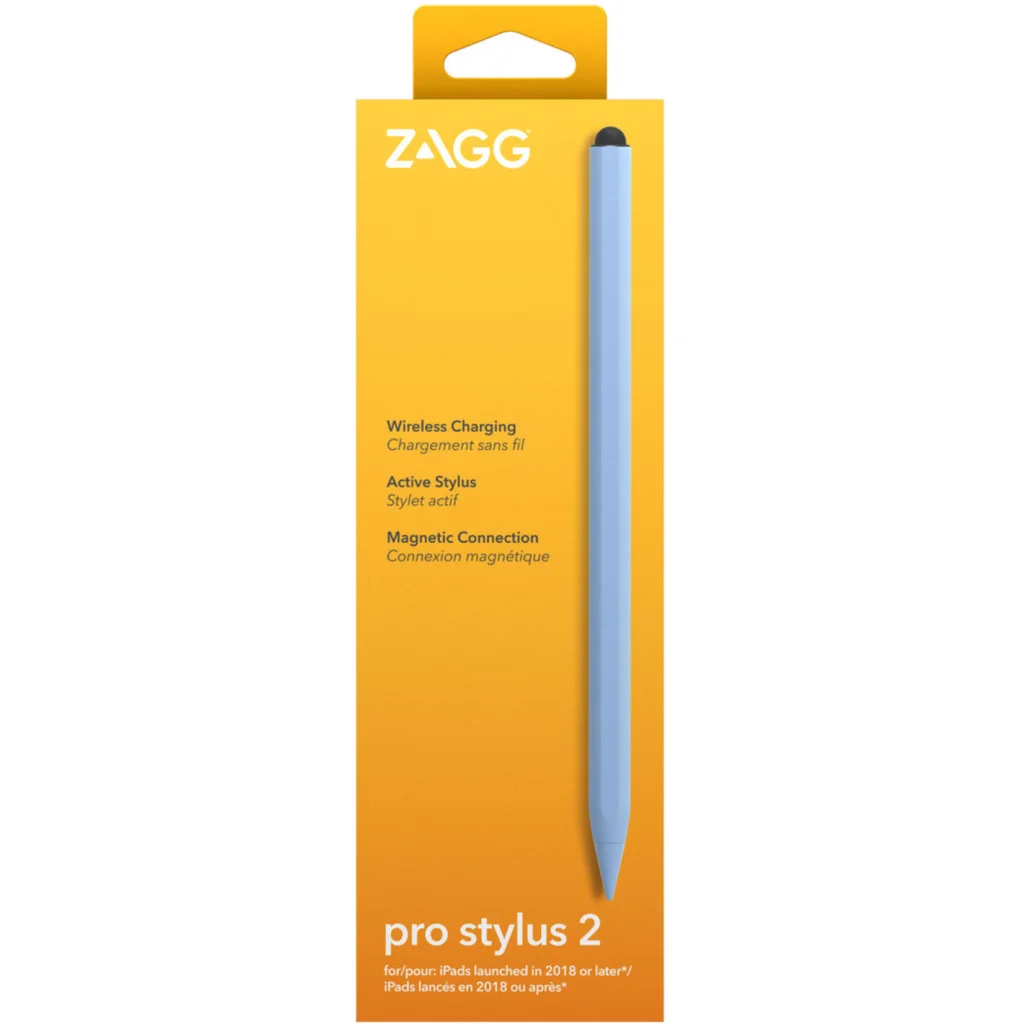 Imagen 3 de Lápiz Zagg Pro stylus 2 para iPad con carga inalámbrica Color Azul