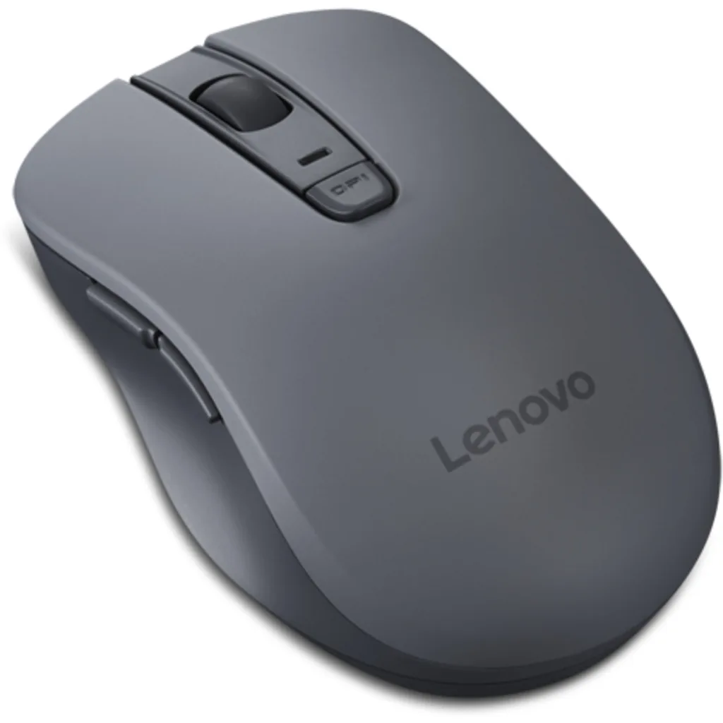 Imagen 2 de Mouse Inalámbrico Lenovo WL310 Silencioso Óptico 1600dpi Bluetooth Color Gris