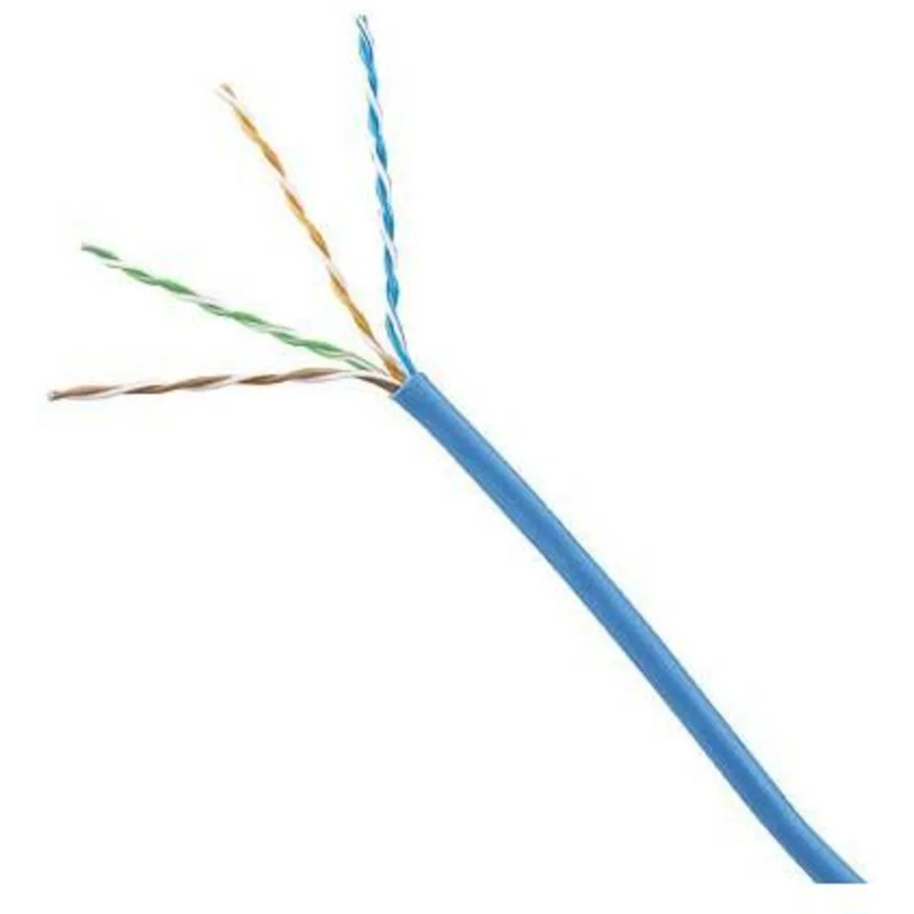 Cable de Red Panduit NetKey Cat6 LSZH 305Mts Color Azul  - NUL6CR04BUCE