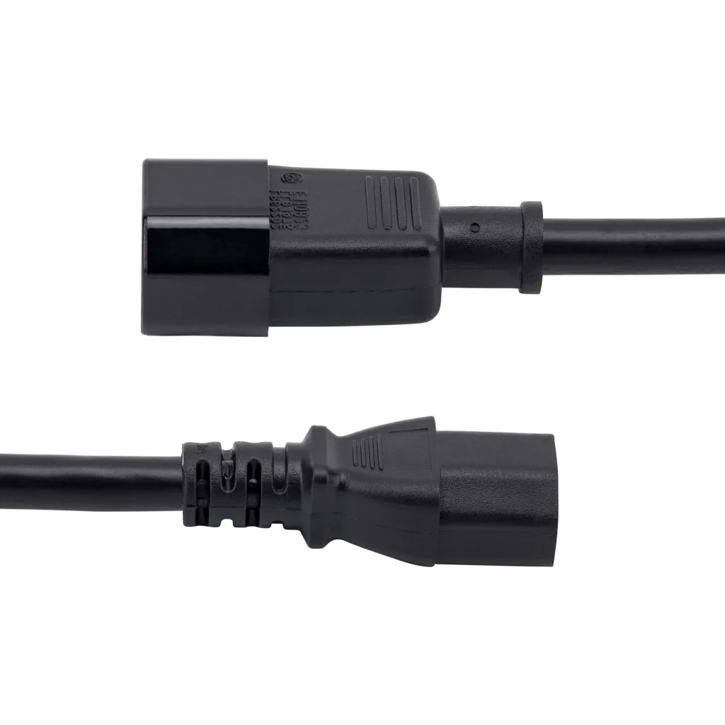 Imagen 6 de Cable Extensor de Alimentación de Computación C14 a C13 14 AWG  90cm