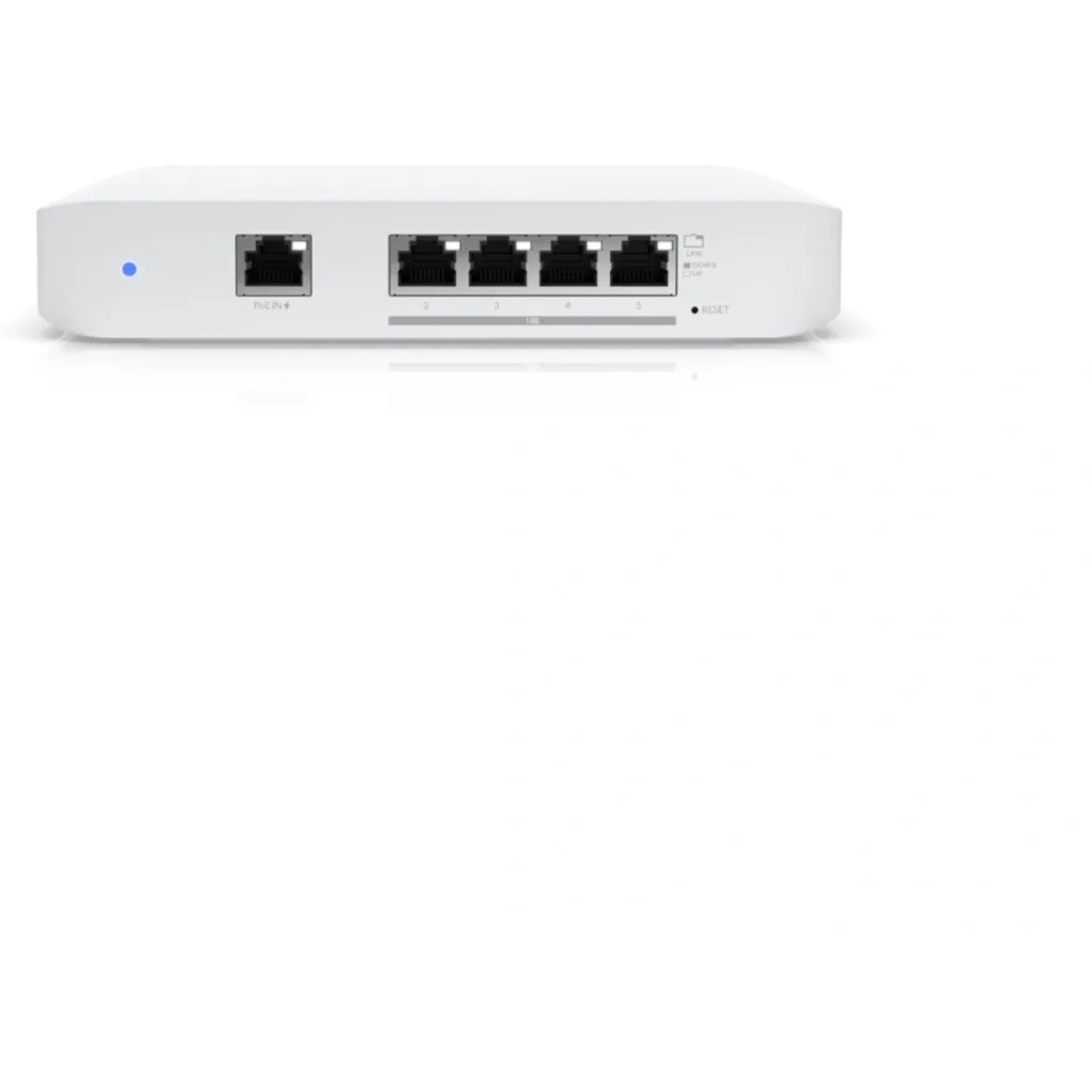 Imagen 2 de UBIQUITI 4-10G 1-1000-PoE-in-at Switch-L2 Compacto req-UniFi inc-5V25W
