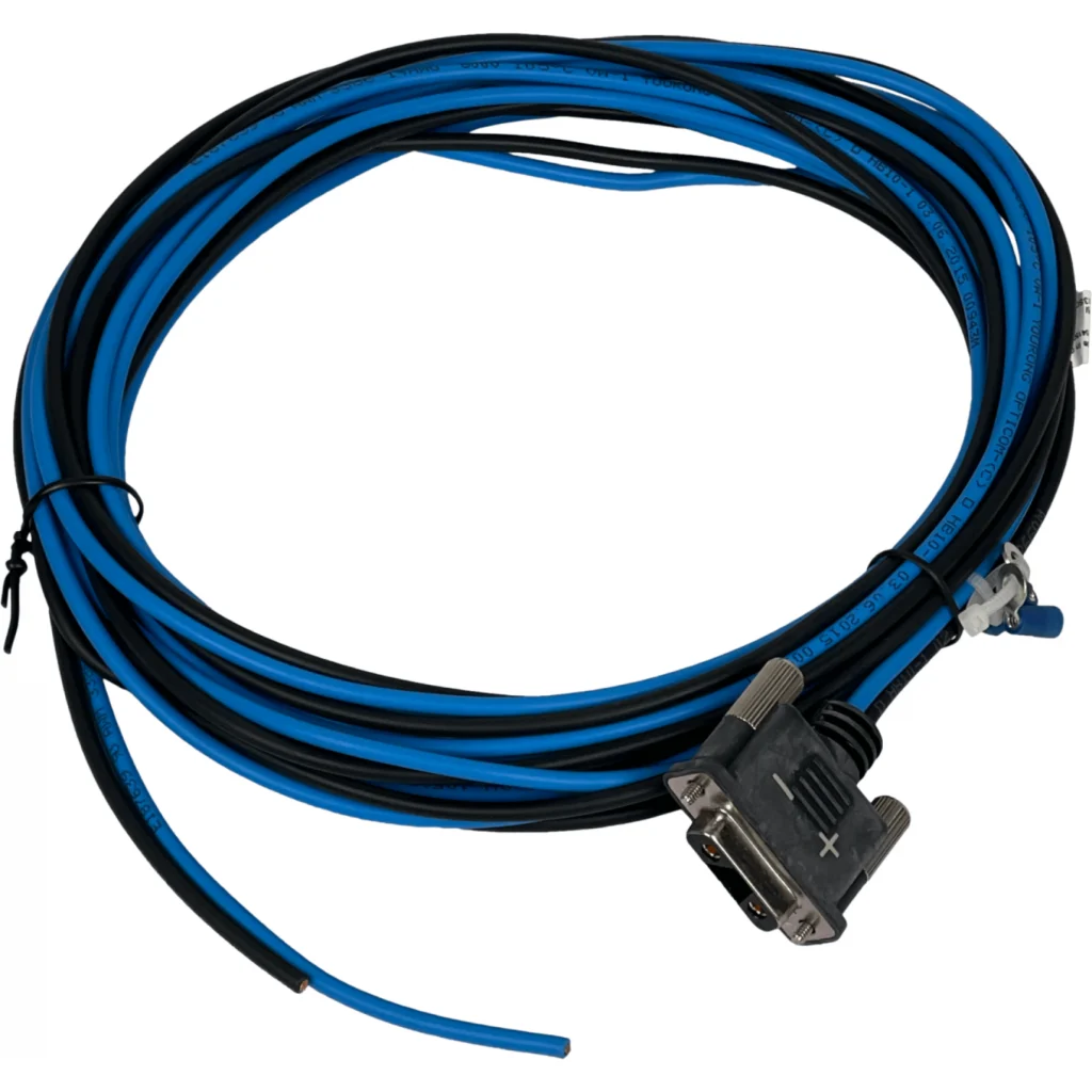 Imagen 1 de Cable DC 2x2,5mm2 para fuentes OLT MPWD Hw Zt 2,4mt 240cm