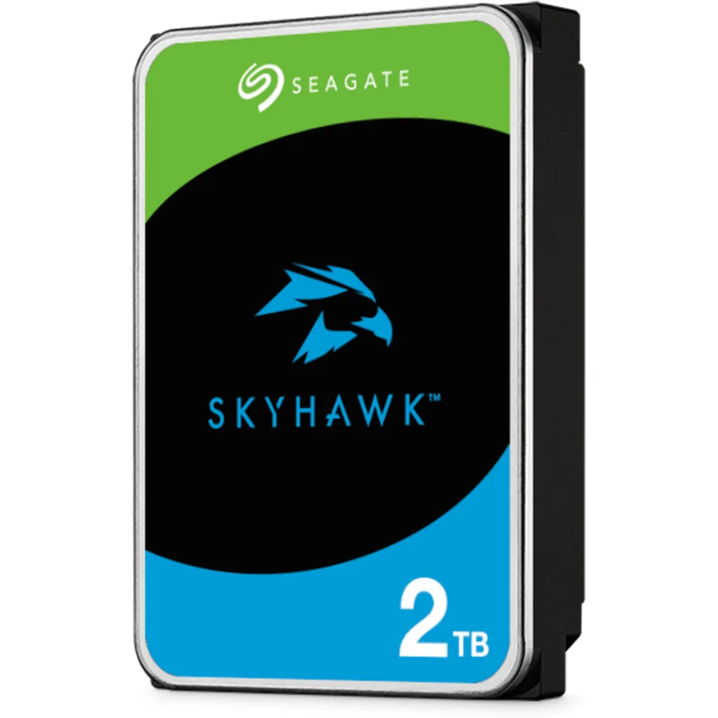Imagen 1 de Disco Duro Seagate SkyHawk 2TB 3.5" SATA III 6GB/s 5900 RPM 64MB p/DVR HCVR NVR