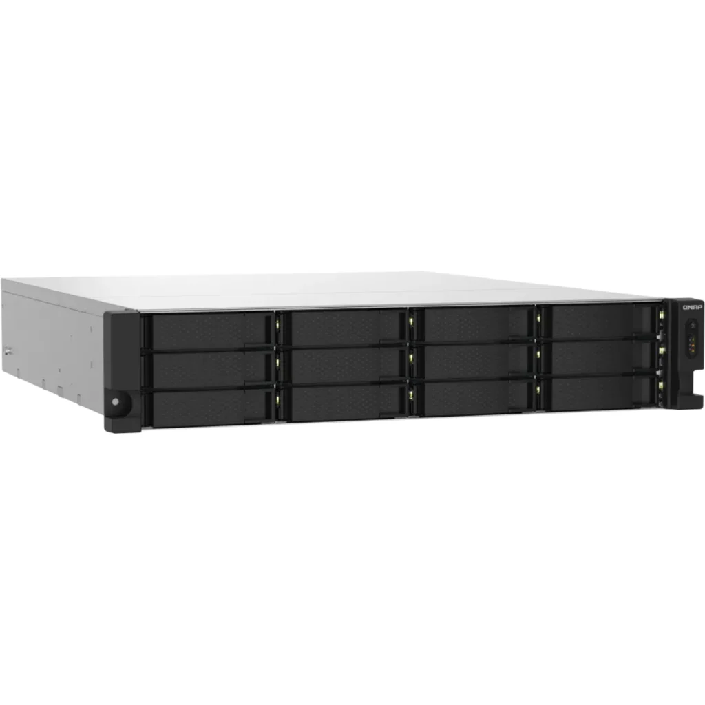 Imagen 3 de NAS QNAP TS-1232PXU, 12 Baías Alpine AL324 ARM RAM 4GB DDR4 LAN 2.5G/1G/100M