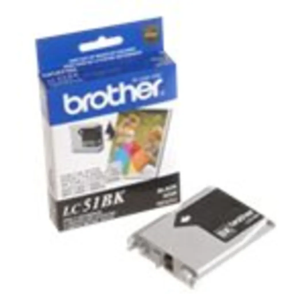 Imagen 1 de CARTRIDGE LC51BK INKJET MFC-240C BLACK DCP-130C
