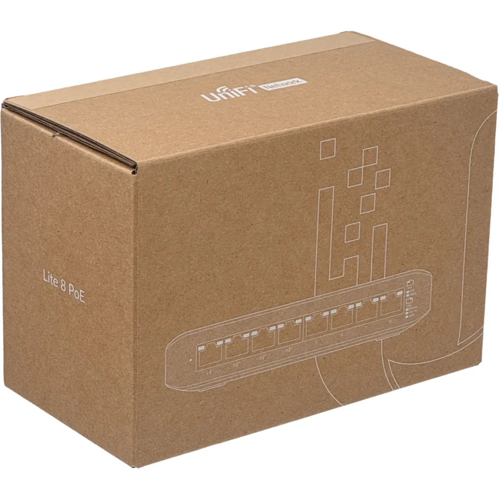 Imagen 3 de Switch Ubiquiti 8p con 4xGE PoE+ (52W) y 4xGE no PoE (sobremesa)