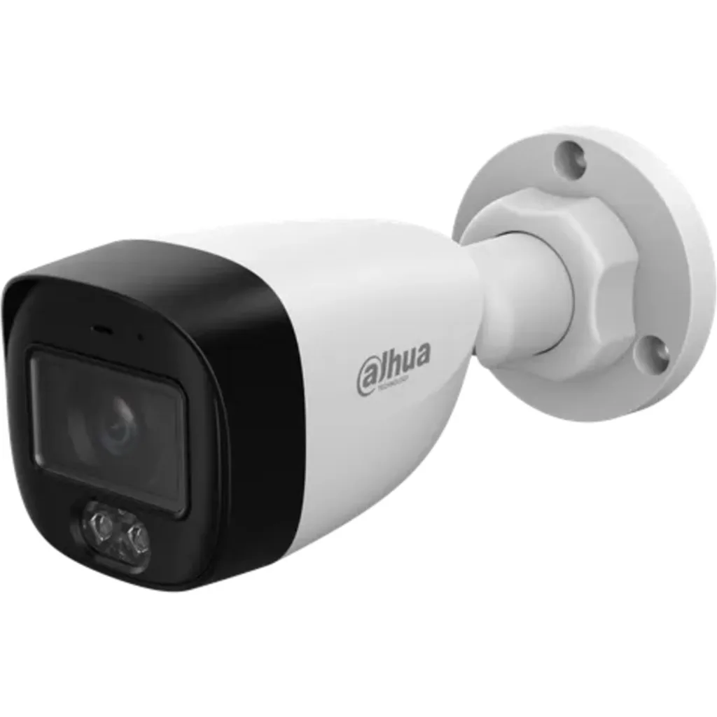 DH-HAC-HFW1239CN-LED-0280B-S3. Camara HDCVI bullet 2MP full color iluminacion 20m lente fijo 2.8mm