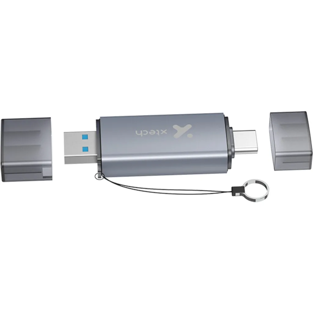 Imagen 6 de Lector de Tarjetas Xtech XTC-581, SD, MicroSD, Conexión USB 3.0, USB-C