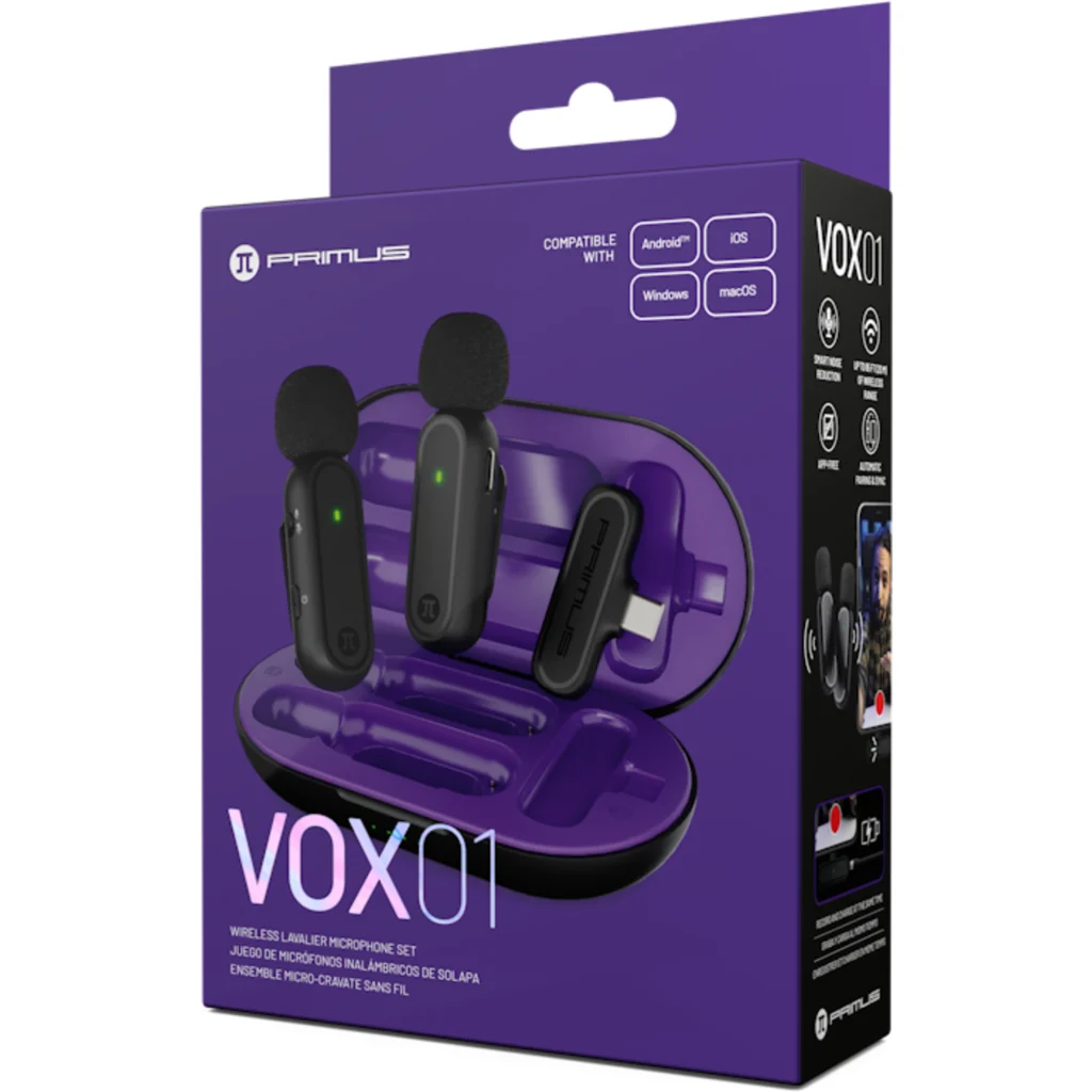 Imagen 5 de Primus Gaming - Microphone set - Cellular phone / Phone / Tablet - Wireless