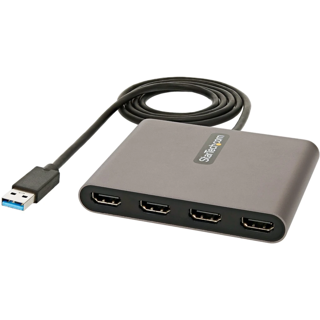 Adaptador USB 3.0 a 4 HDMI Quad Monitor - StarTech  USB32HD4