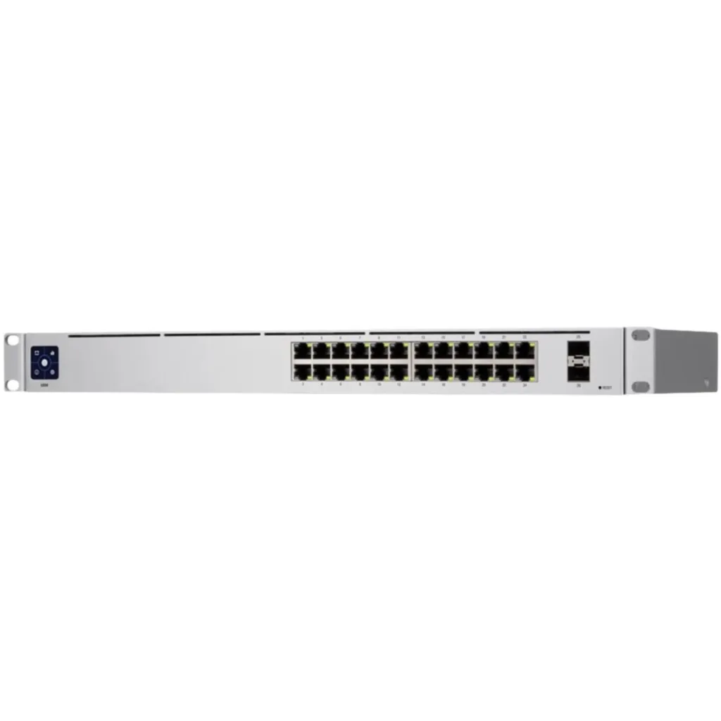 Imagen 6 de Switch Ubiquiti UniFi USW-24 Gestionado 24*10/100/1000 + 2 x Gigabit SFP sin POE