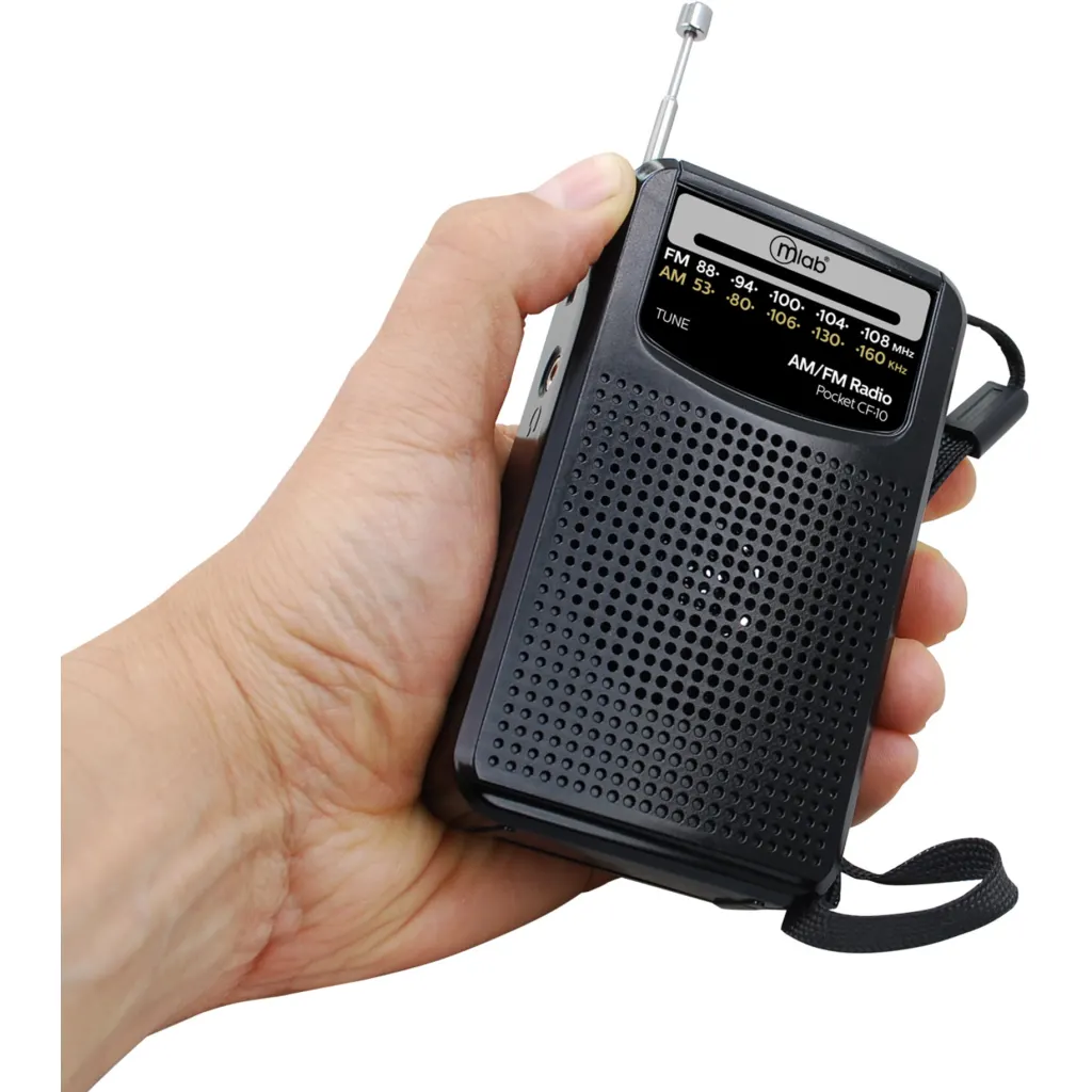 Imagen 2 de MLAB RADIO RETRO PORTATIL CF-10 BLACK