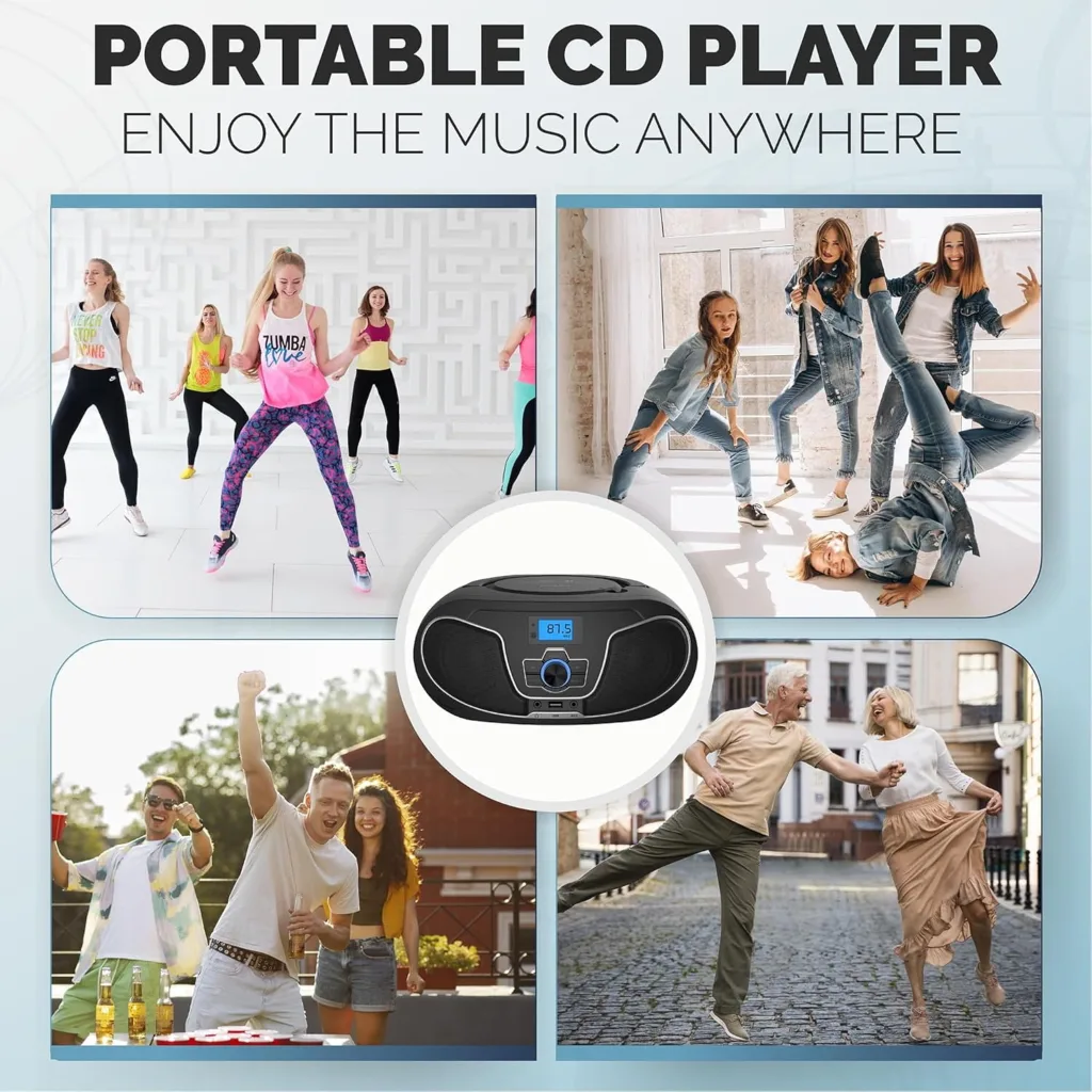 Imagen 3 de RADIO BOOMBOX CD BT TAZ3300B PHILIPS