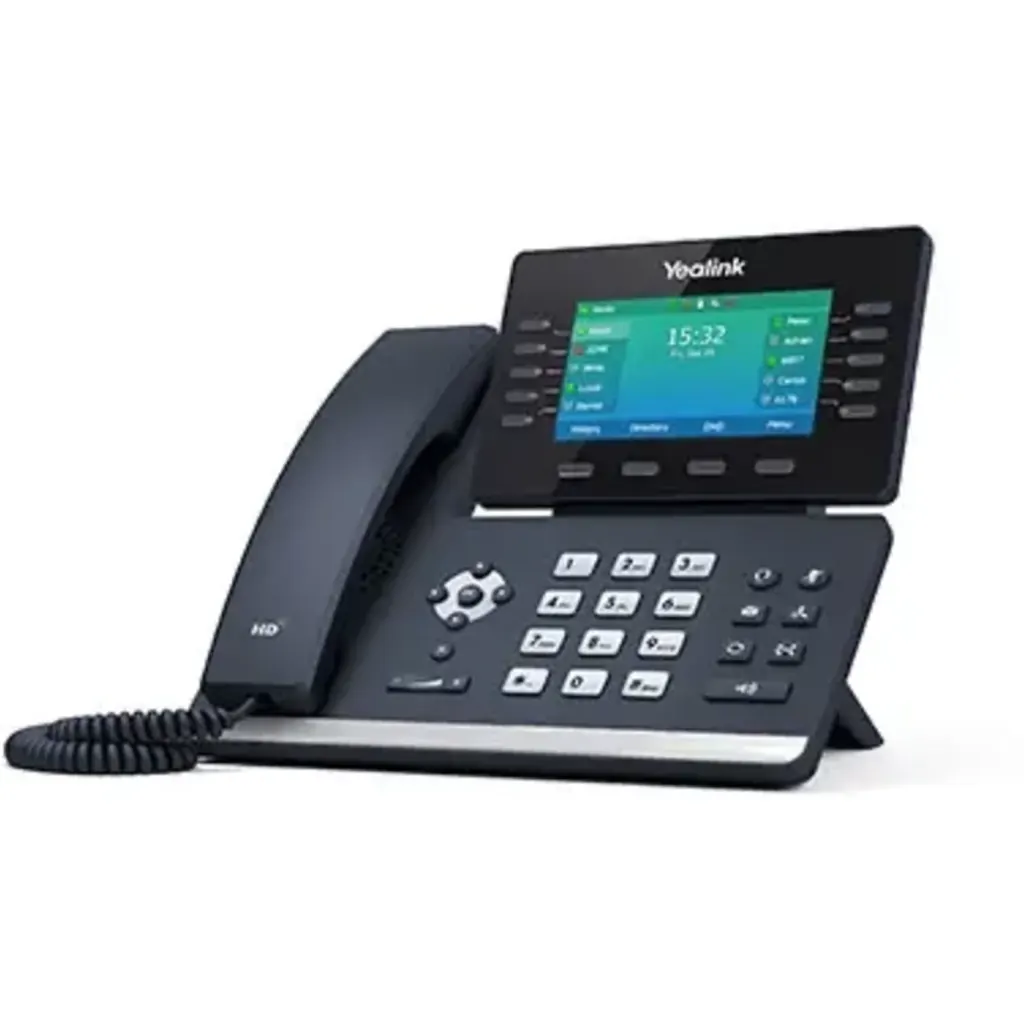 Imagen 1 de Teléfono IP Yealink SIP Gigabit POE WIFI Bluetooth incorporado 12 cuentas Voip