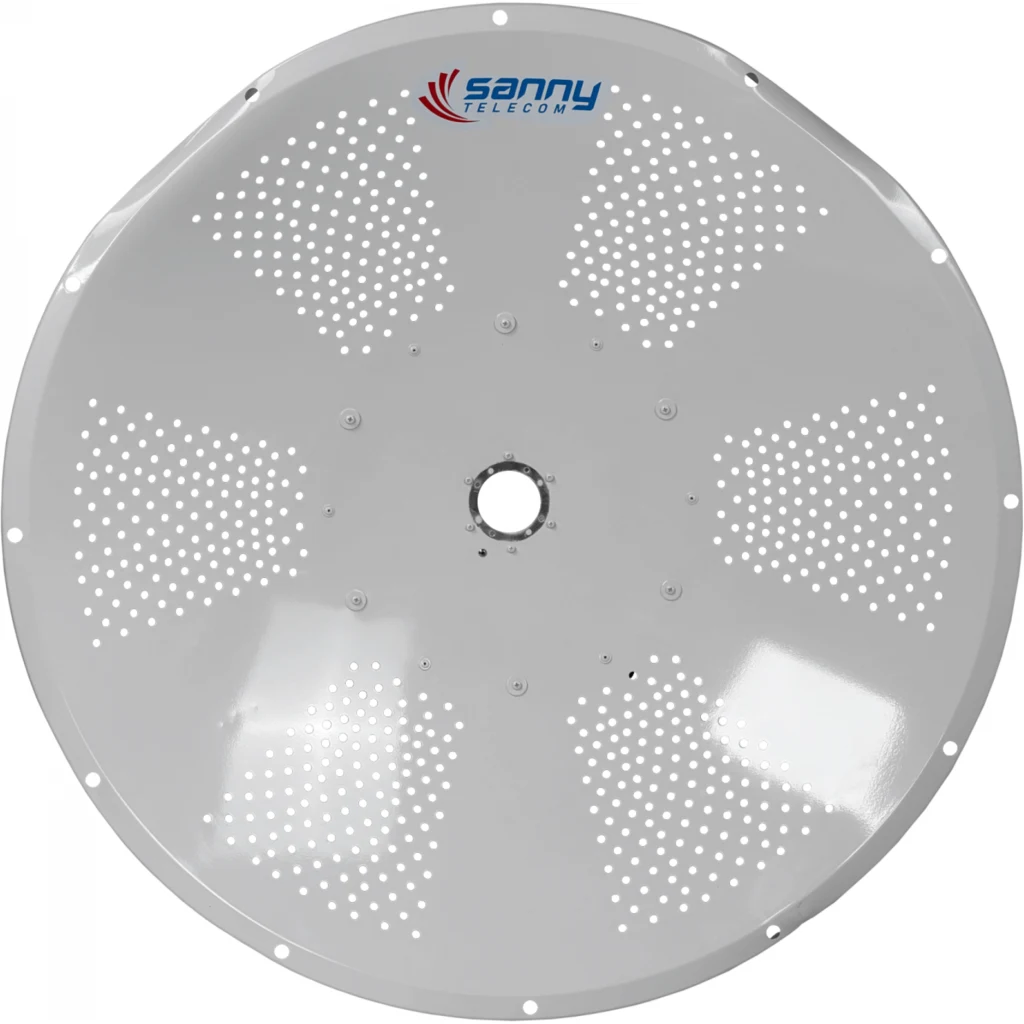 Imagen 6 de SANNY C/DETALLE 4,9-6,5GHz 34dBi 2-N-H Slant-45o 2x2 Antena Dish 5GHz