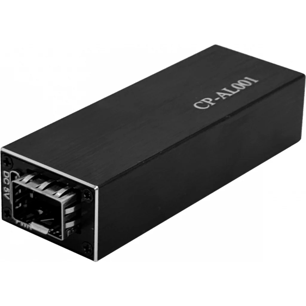 1-SFP 1-1000-PoE Media Converter PoE USB-C-5V