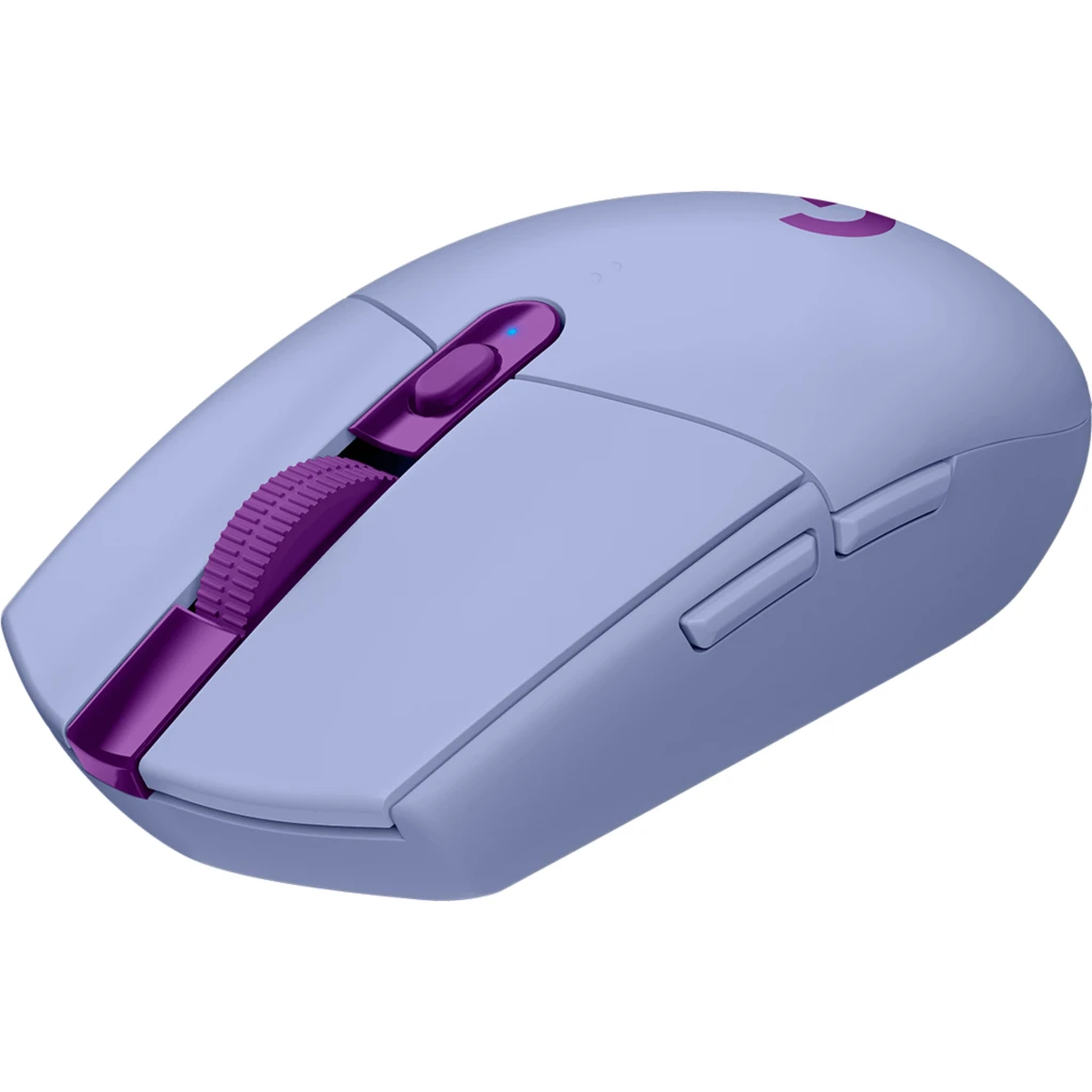 Imagen 2 de Mouse Gamer Inalámbrico Logitech G305 Lighspeed Sensor 12000dpi 6 Btns USB Lila