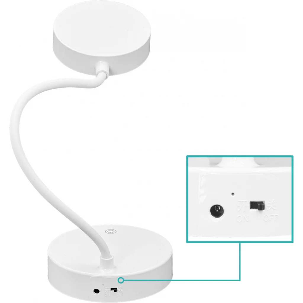 Imagen 2 de Lámpara LED Dimeable-Touch inc-Pila 18650 Litio Recargable, USB-A