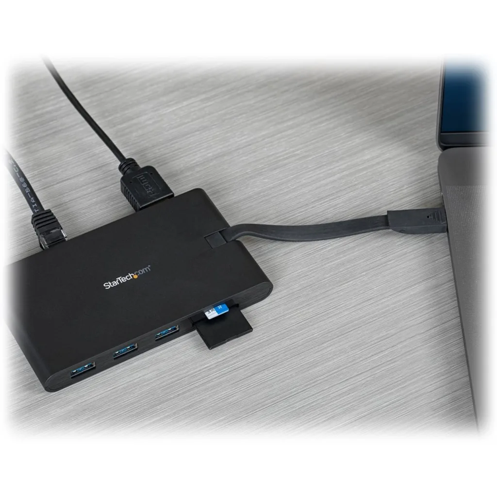 Imagen 20 de Docking Station StarTech USB-C a HDMI 3*USB 3.0 VGA SD/microSD p/Mac y Windows