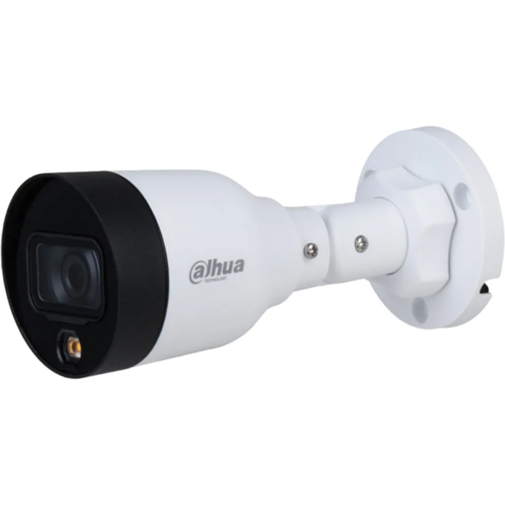 DH-IPC-HFW1439S1P-LED-0280B-S4. Camara IP bullet 4MP Full color lente fijo 2.8mm LED 15M