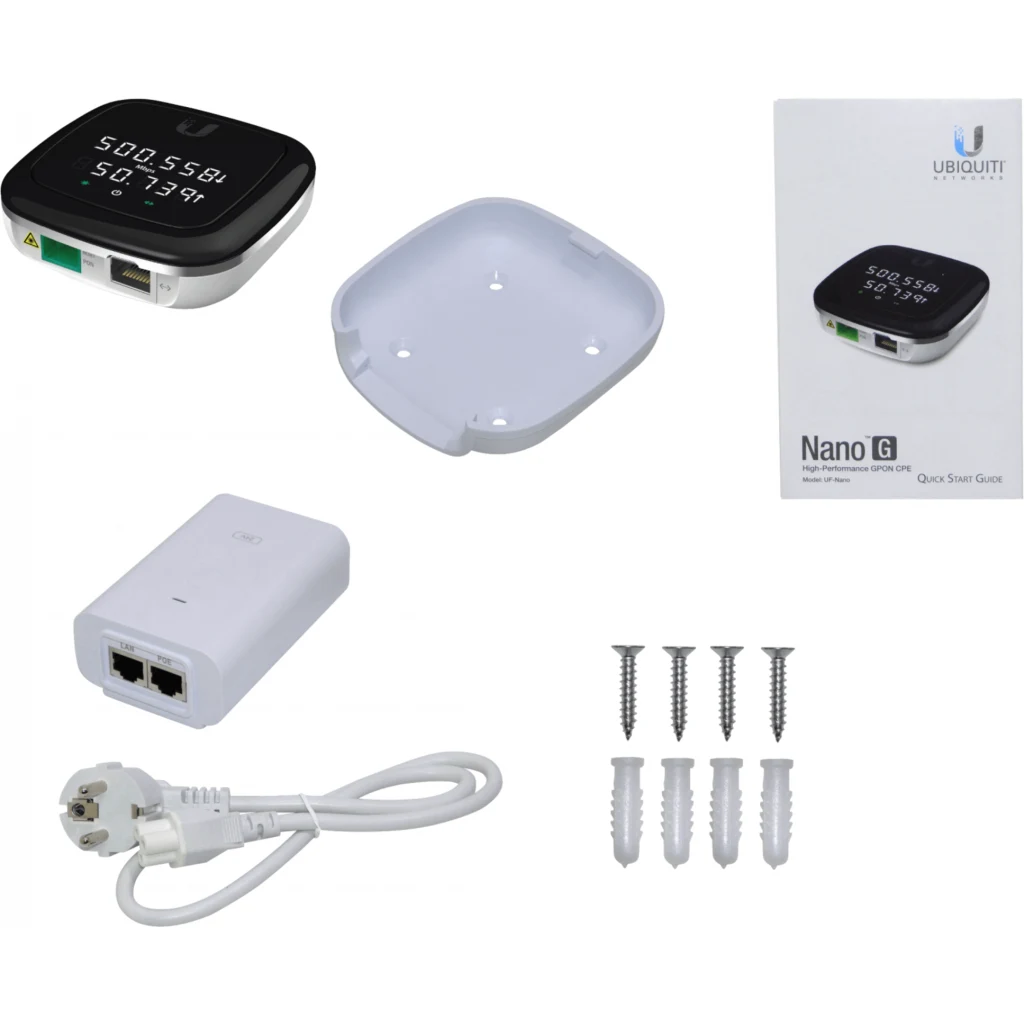 Imagen 6 de Ubiquiti U Fiber Nano G - Conversor de soportes de fibra - GigE, GPON - SC/APC / RJ-45 - hasta 20 km