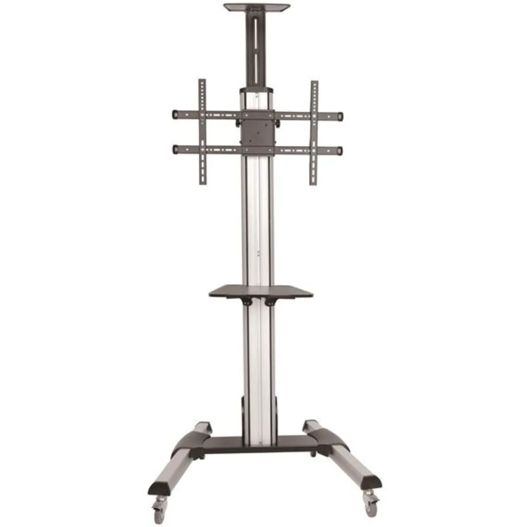 Imagen 3 de Soporte Pedestal para TV 32" a 75" hasta 40kg VESA 600*400 Color Negro y Plata