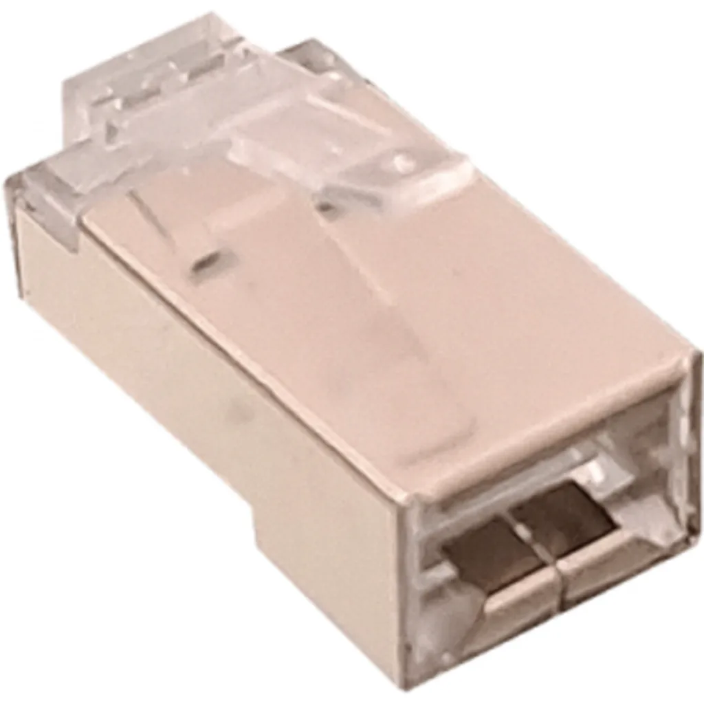 Imagen 1 de Conector RJ-45 LINKMADE CAT6 STP P/UNIFILAR METALICO BOLSA 10 unid 