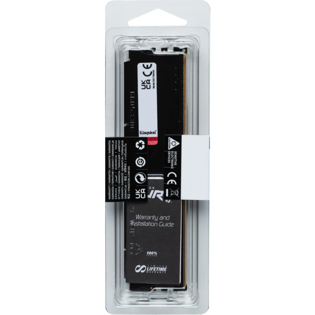 Imagen 5 de Memoria RAM 64GB DDR5 5600MHz DIMM CL36 Non-ECC 1.25v 288p KingstonFuryBeastBlac