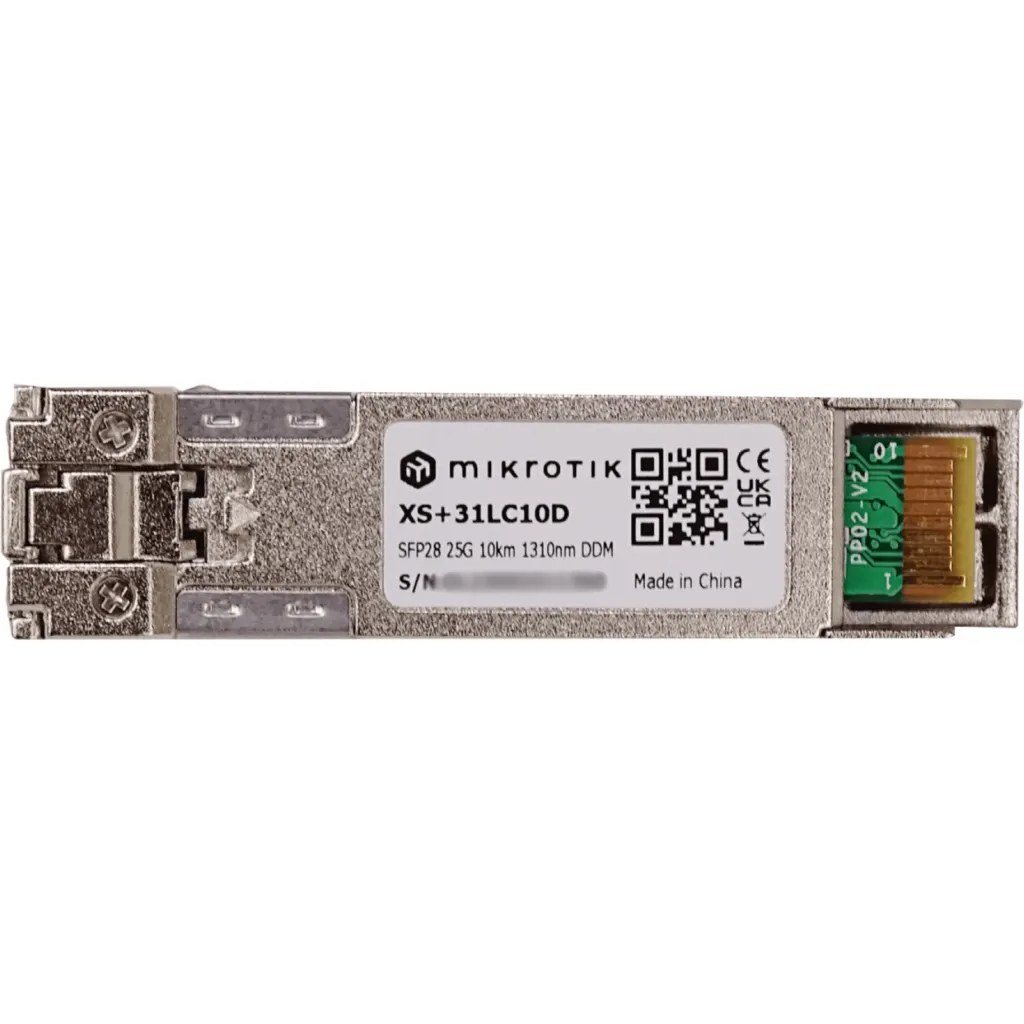 Imagen 1 de MIKROTIK SFP/SFP+/SFP28 module 1/10/25G Single Mode 10km 1310nm