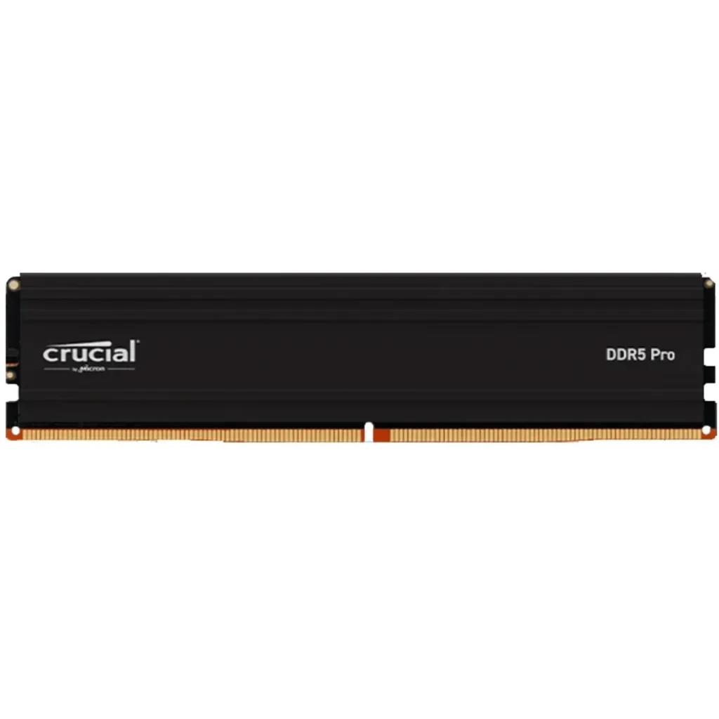 Memoria RAM 16GB DDR5 5600MHz DIMM CL46 Non-ECC 1.1v 288p - Crucial Pro
